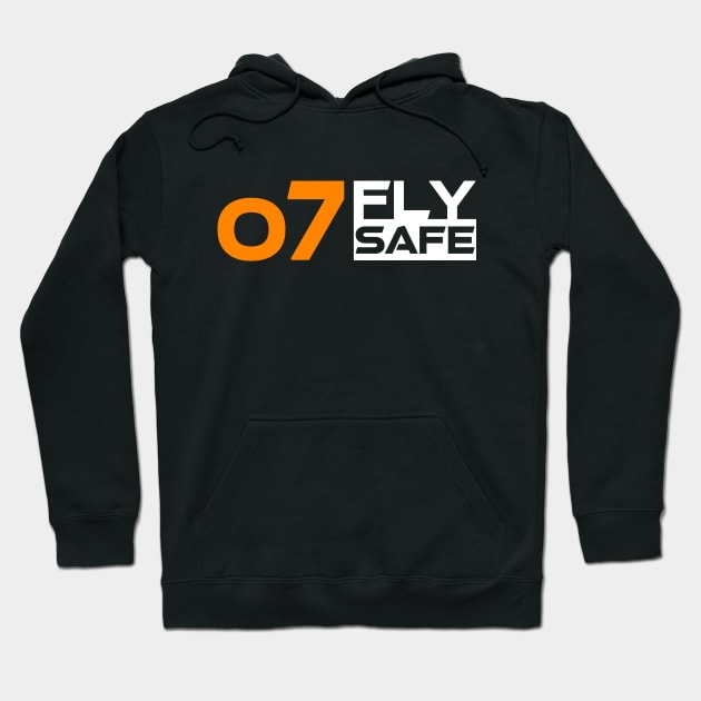 Elite: Dangerous - Fly Safe Hoodie by Lyamecron